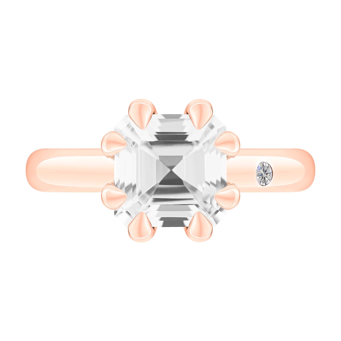 WHITE TOPAZ 3CT