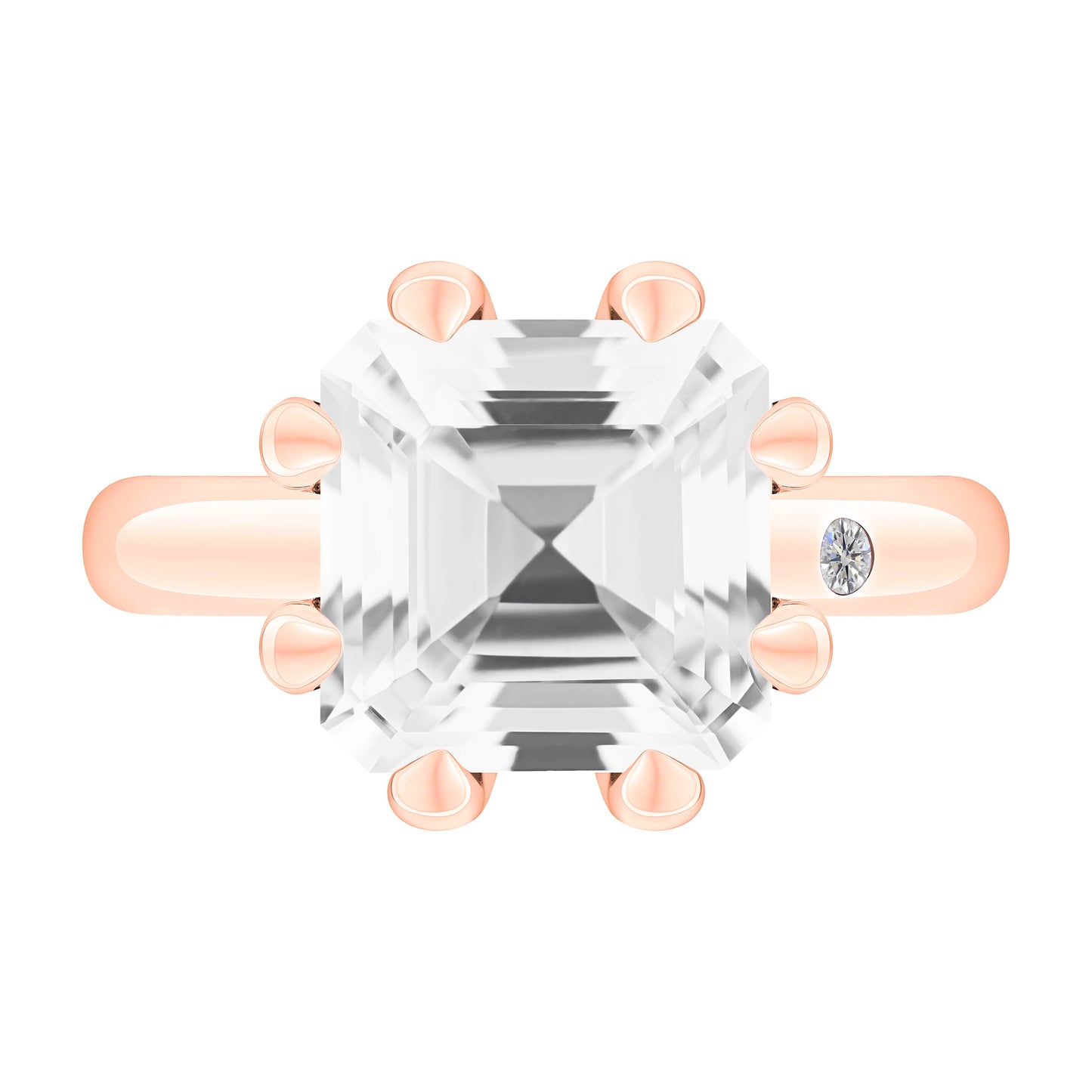WHITE TOPAZ 5CT