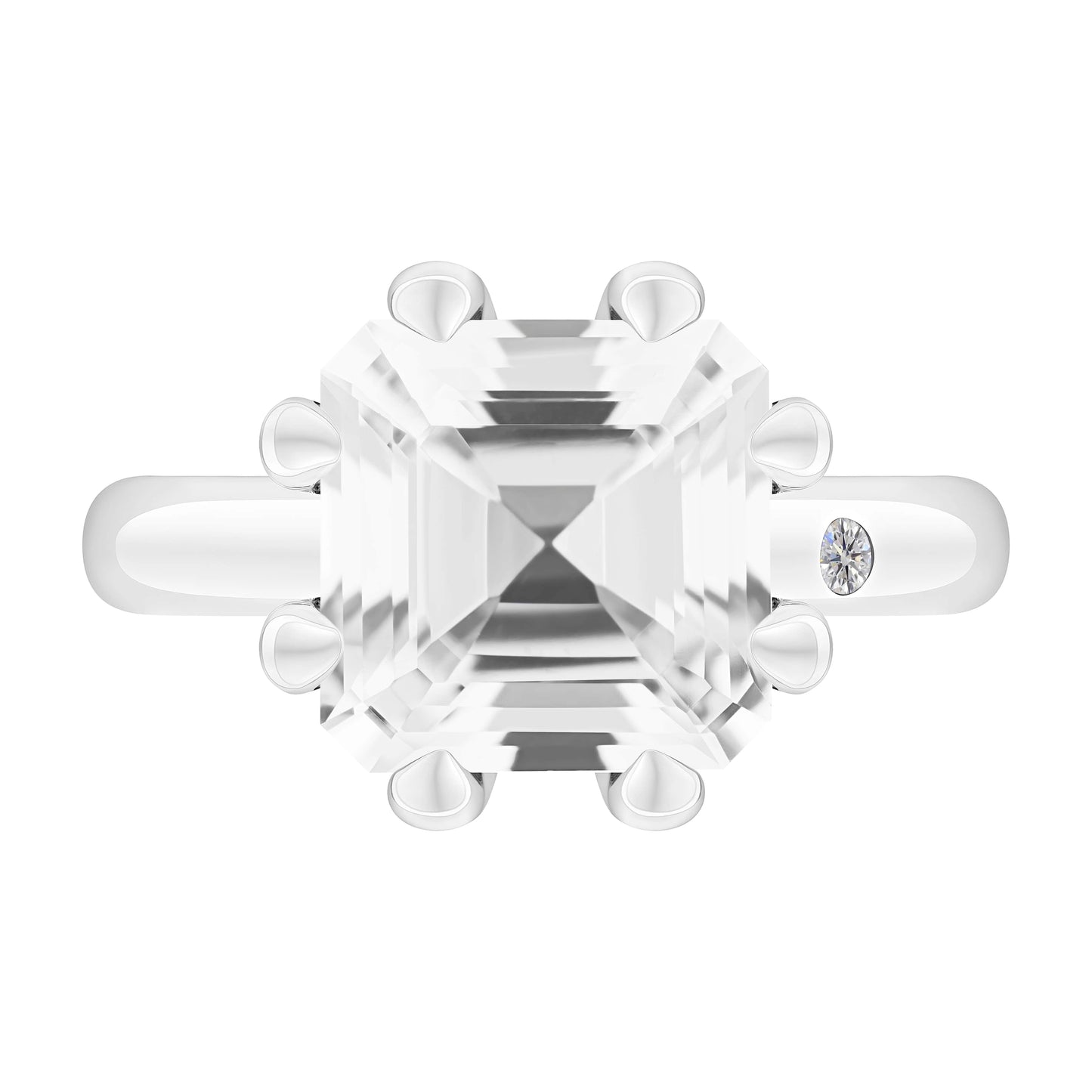 WHITE TOPAZ 5CT