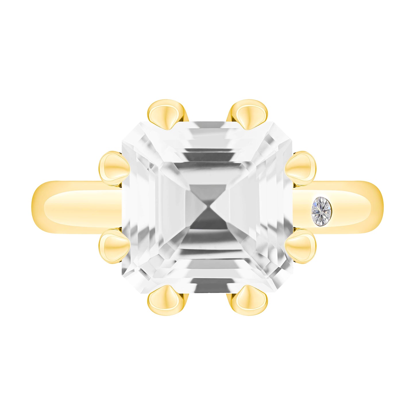 WHITE TOPAZ 5CT