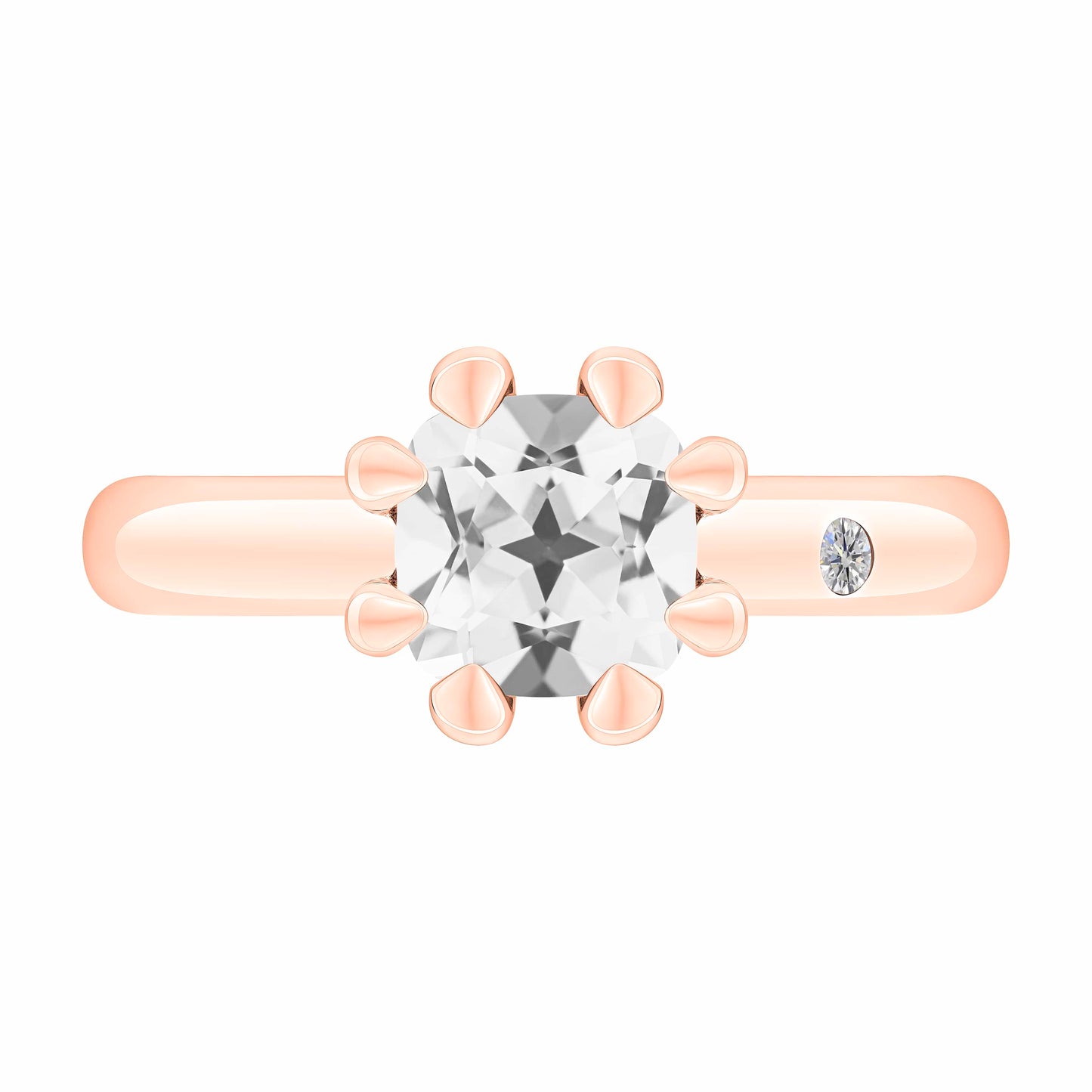 WHITE TOPAZ 1CT