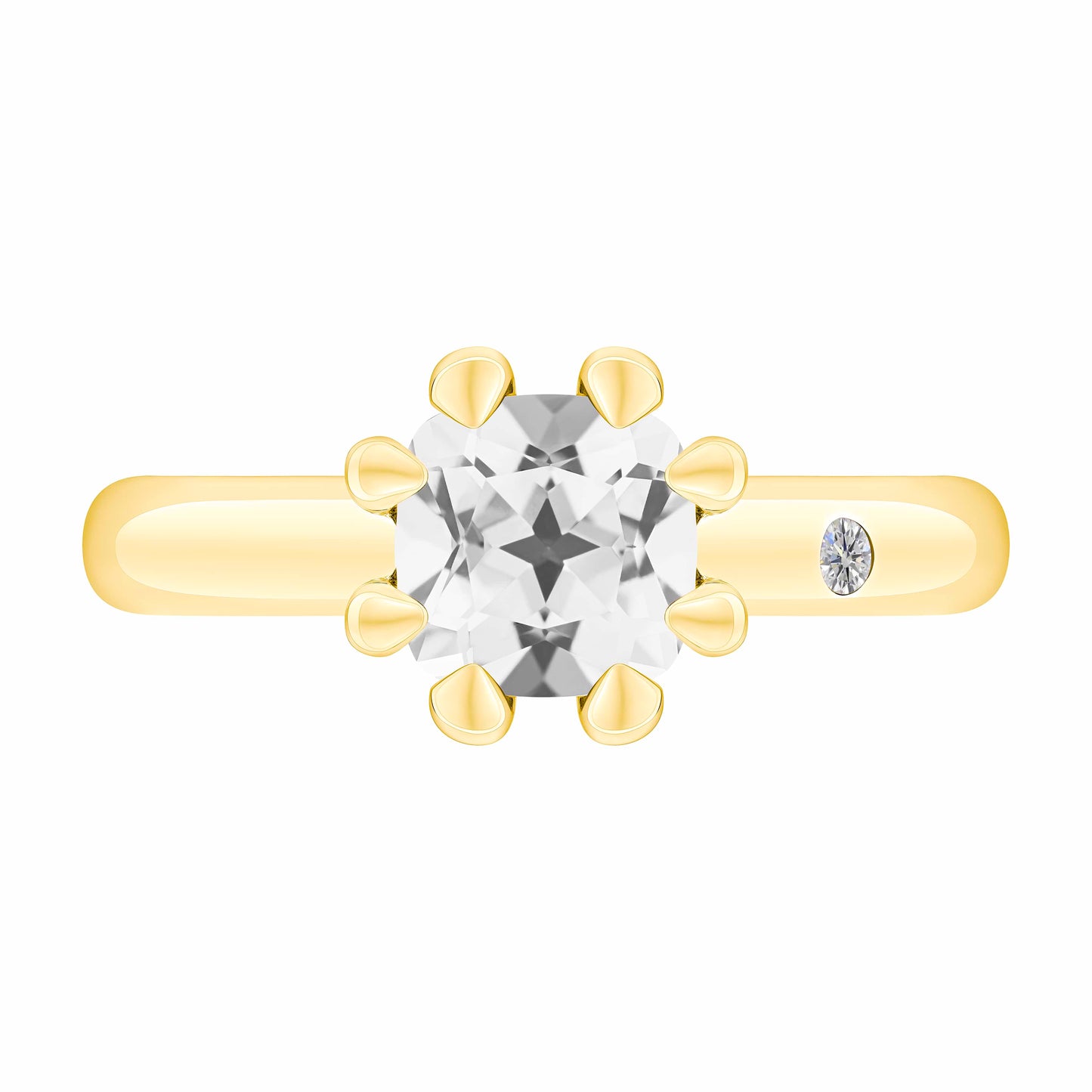 WHITE TOPAZ 1CT