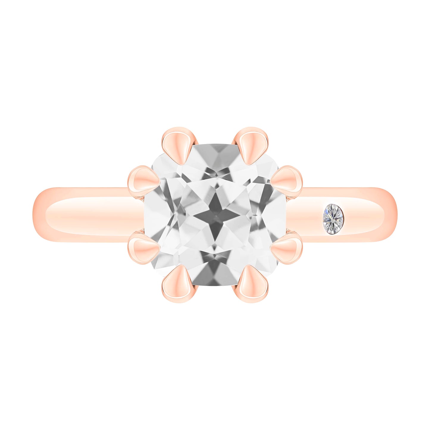 WHITE TOPAZ 3CT