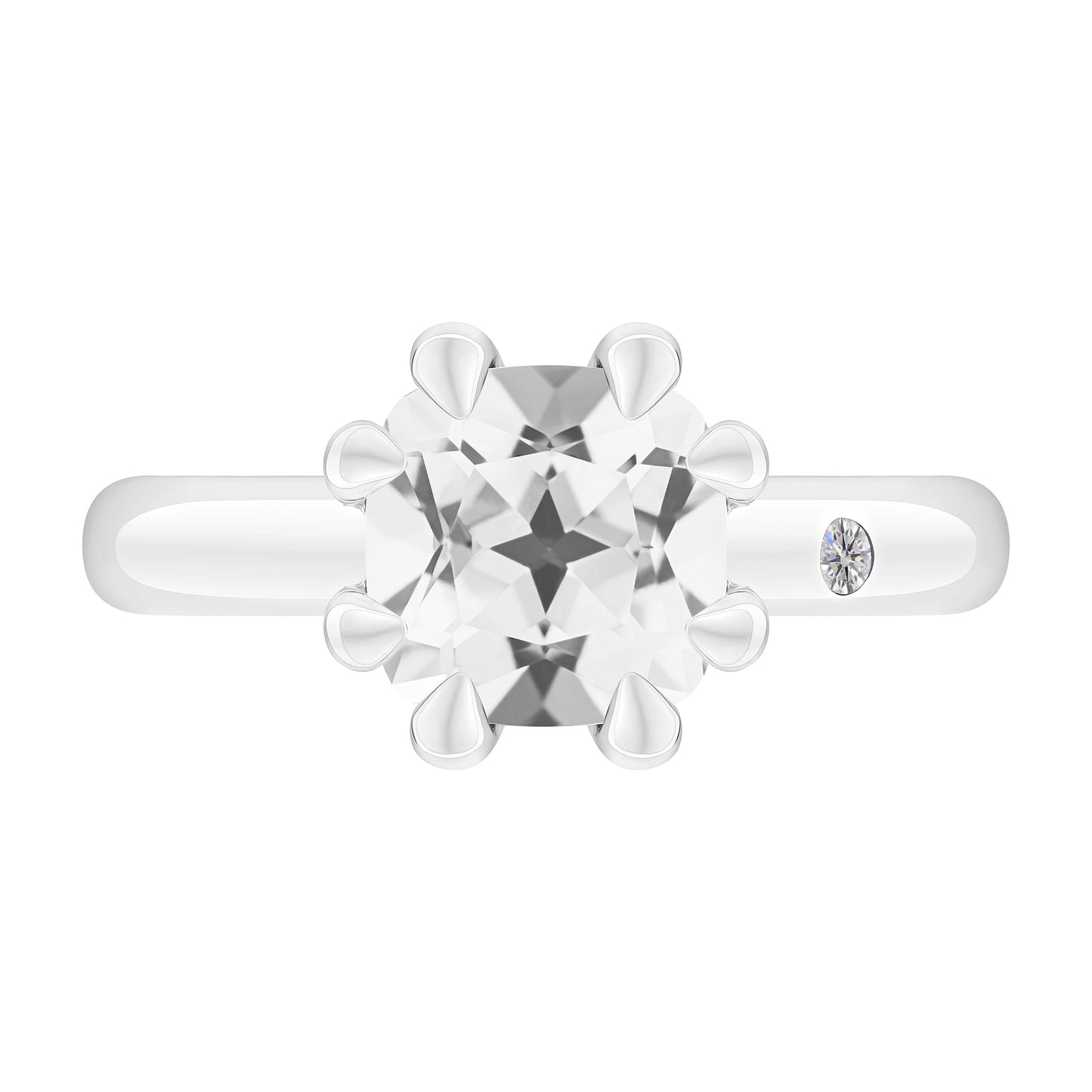 WHITE TOPAZ 3CT