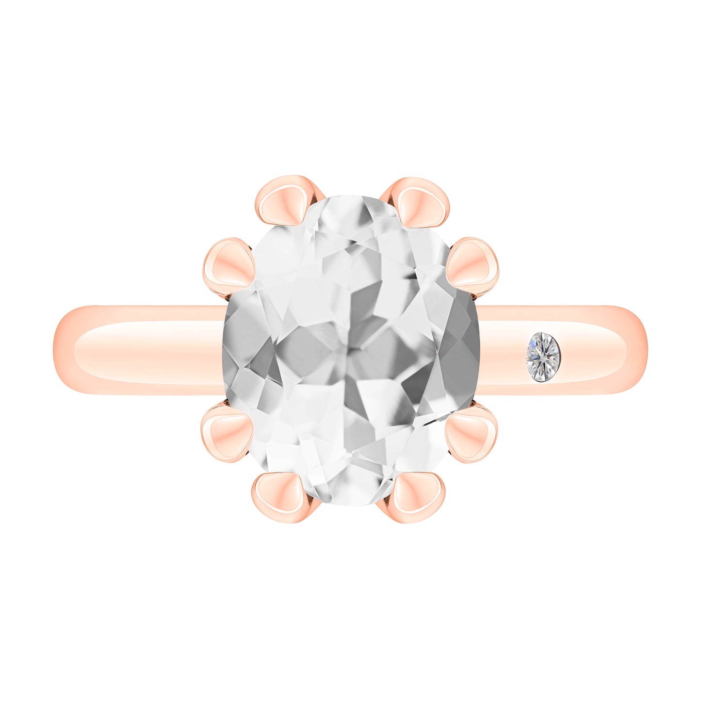 WHITE TOPAZ 5CT