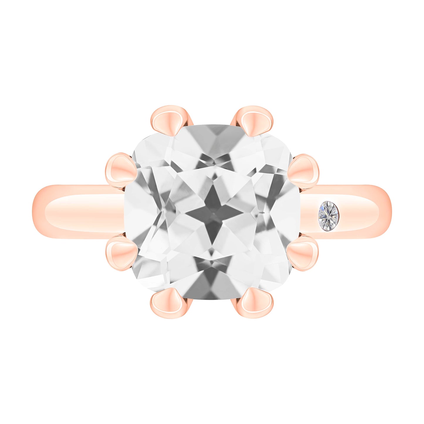 WHITE TOPAZ 5CT