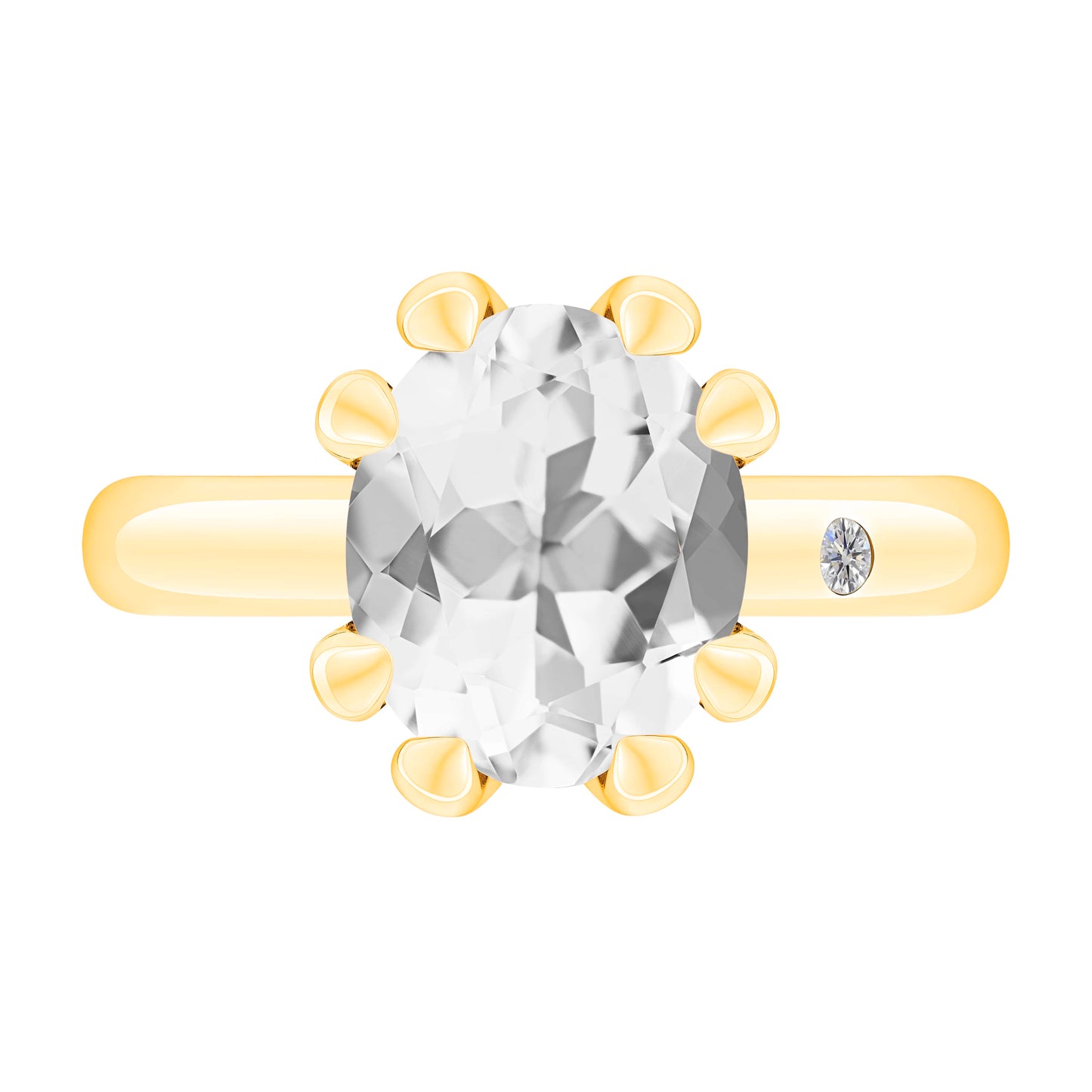 WHITE TOPAZ 5CT