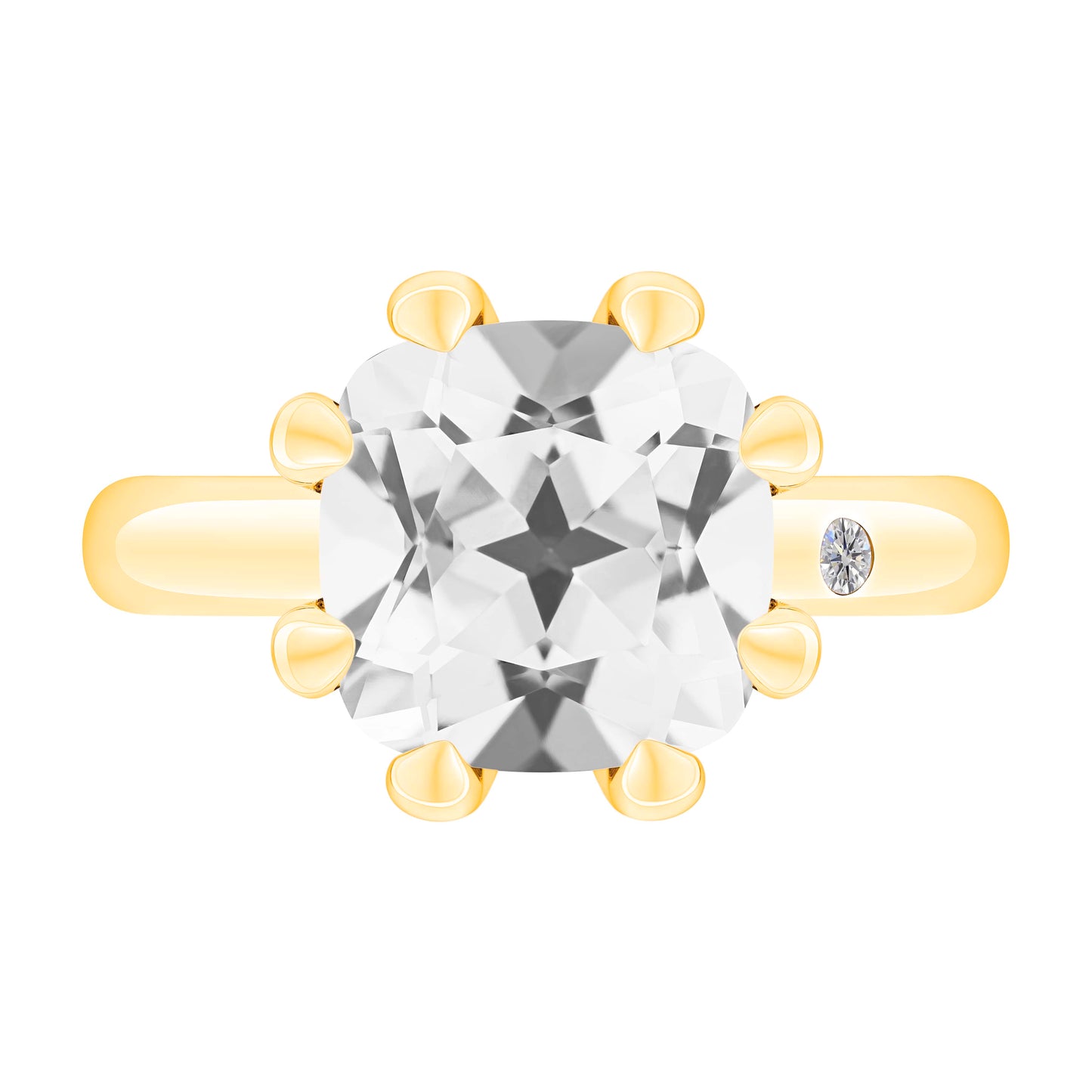 WHITE TOPAZ 5CT