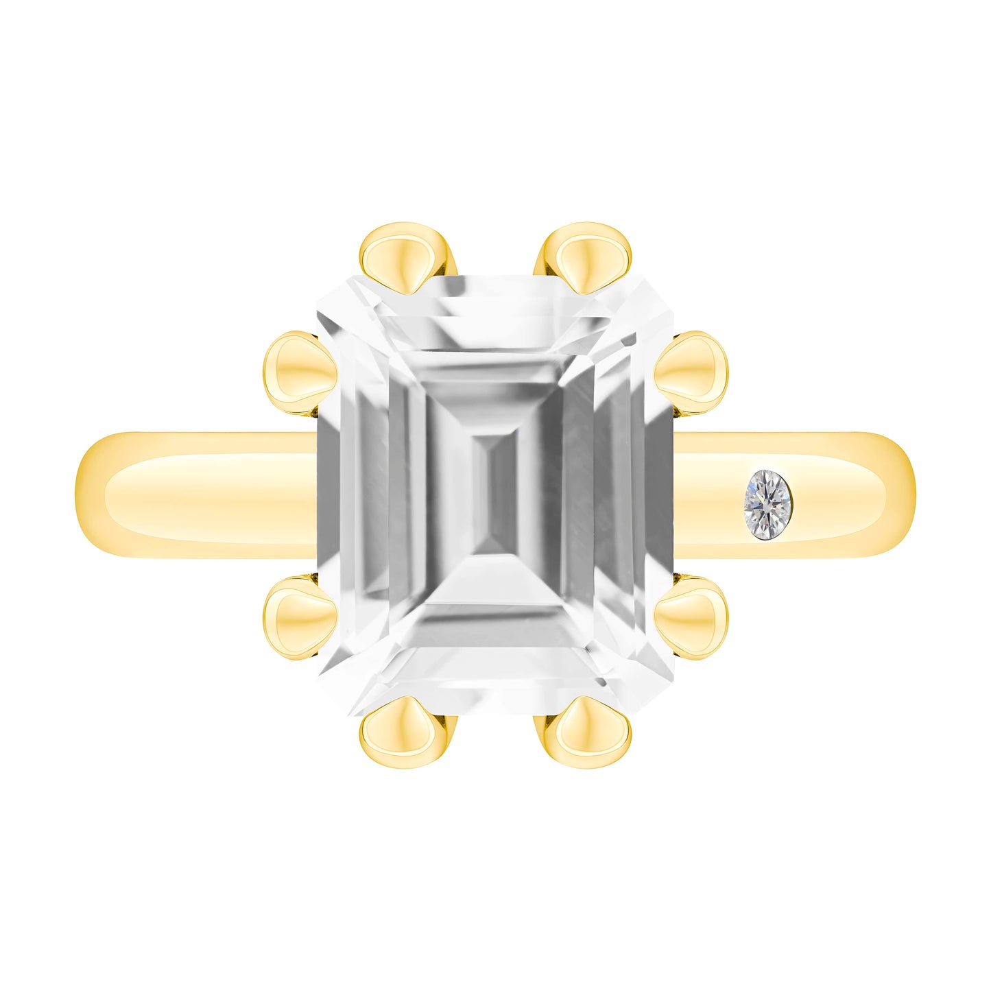 WHITE TOPAZ 5CT