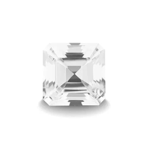 WHITE TOPAZ 3CT ASSCHER CUT
