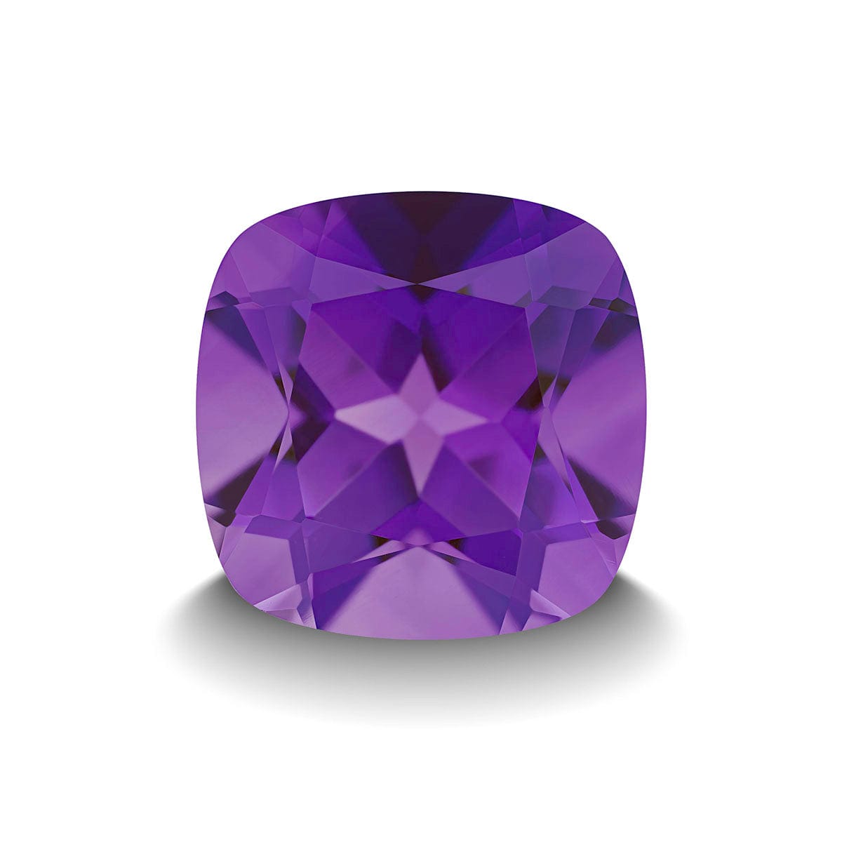 AMETHYST 5CT CUSHION CUT