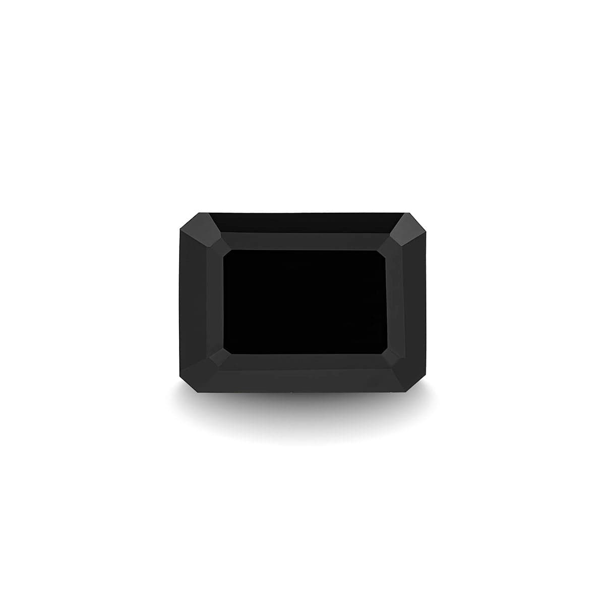 BLACK SPINEL 1CT EMERALD CUT