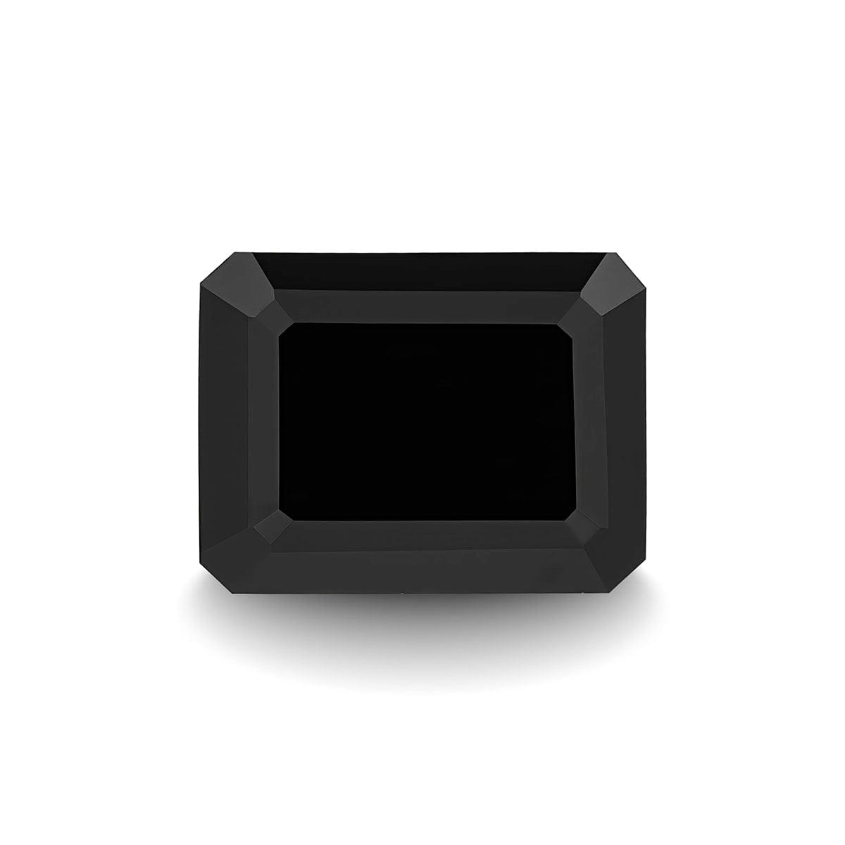 BLACK SPINEL 3CT EMERALD CUT