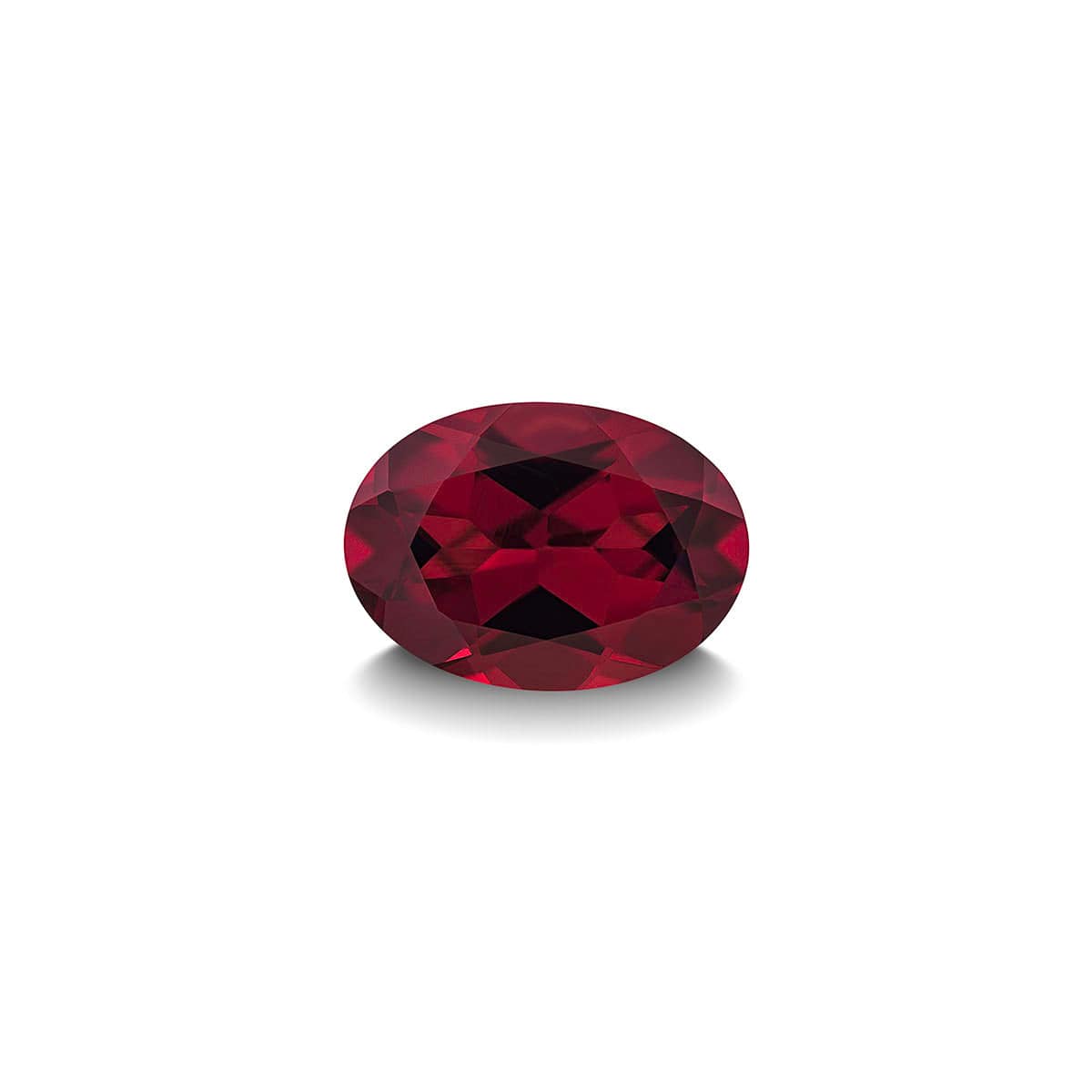 GARNET 1CT OVAL CUT