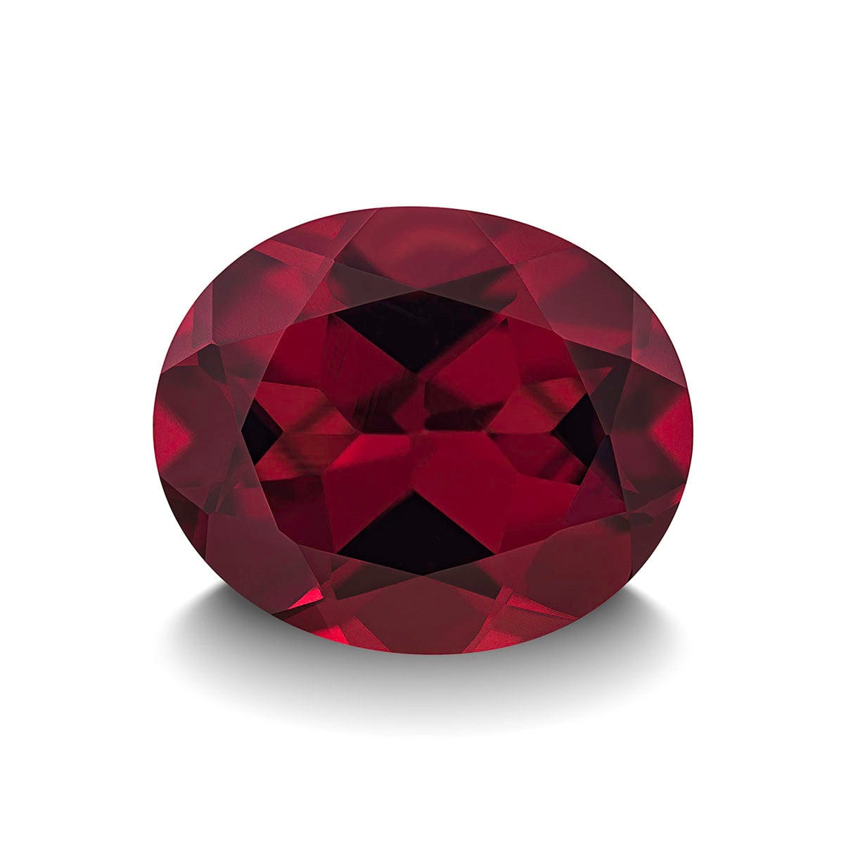 GARNET 5CT OVAL CUT