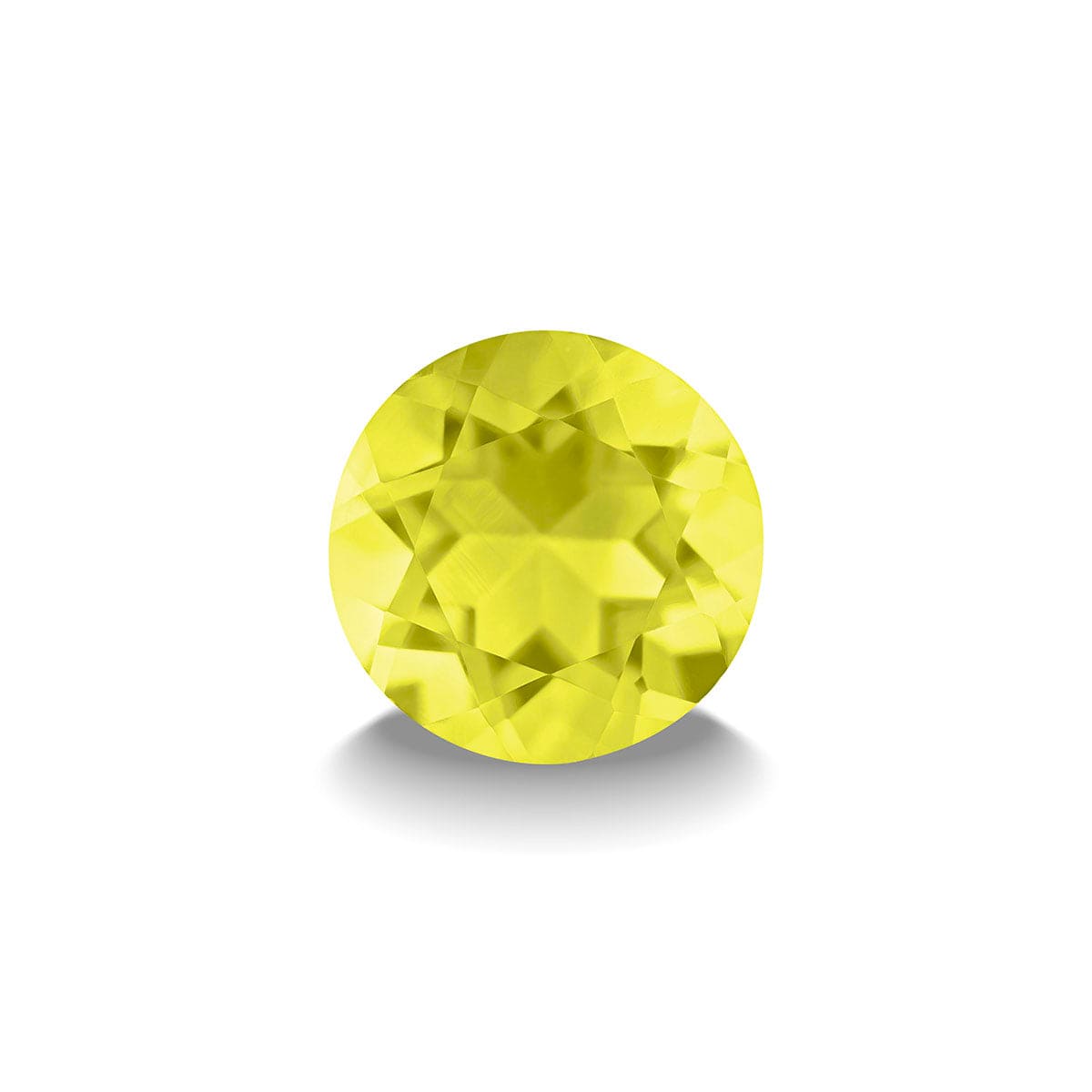 LEMON QUARTZ 1CT DIAMOND CUT