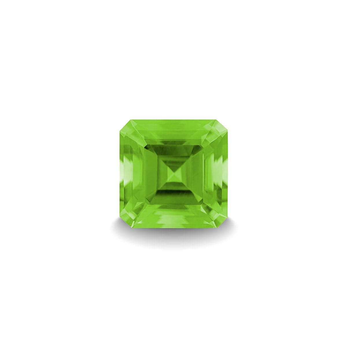 PERIDOT 1CT ASSCHER CUT