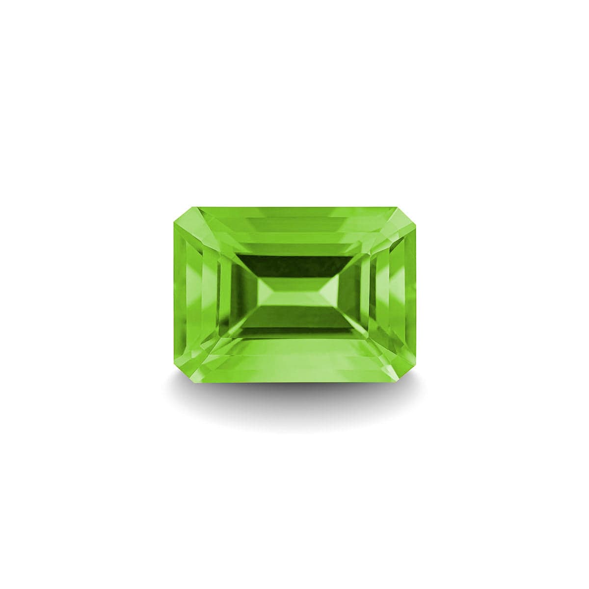 PERIDOT 1CT EMERALD CUT