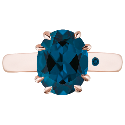 BLUE LONDON TOPAZ 3CT OVAL CUT - Customer's Product with price 890.00 ID aYvC30rEXBHoTZVMcfr0DQp5