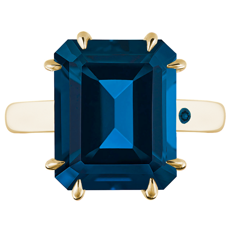 BLUE LONDON TOPAZ 5CT EMERALD CUT - Customer's Product with price 265.00 ID 5xQcoJkRxprOhj_MYHpofaFy
