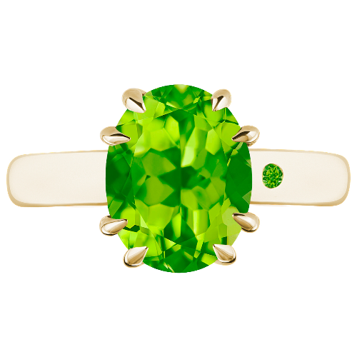 PERIDOT 3CT OVAL CUT - Customer's Product with price 215.00 ID noAy9hedlDlSdAldIOSSp5Uz